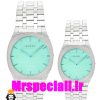 ساعت گوچی ست مردانه و زنانه استیل صفحه تیفانی 020210 GUCCI
