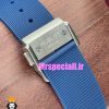 ساعت هابلوت زنانه کوارتز طلایی نگین باگت بند رابر ابی صفحه ابی HUBLOT BIG BANG 020993