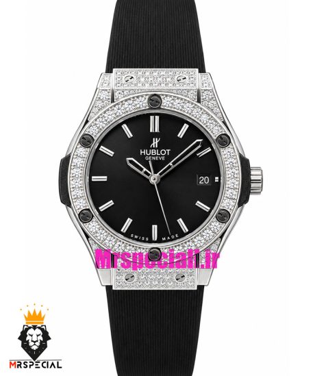ساعت زنانه هابلوت فول نگین HUBLOT BIG BANG 020349