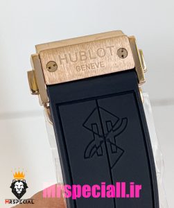 ساعت مچی مردانه هابلوت کرنوگراف رزگلد بند رابر 01694 HUBLOT BIG BANG SANG BLEU