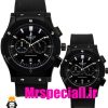 ساعت ست هابلوت مردانه و زنانه کرنوگراف مشکی صفحه مشکی 6626 HUBLOT BIG BANG