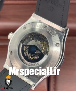 ساعت ست مردانه و زنانه هابلوت اتوماتیک بند ابی قاب استیل صفحه ابی HUBLOT BIG BANG 020676