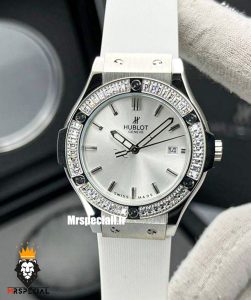 ساعت زنانه هابلوت فول نگین HUBLOT BIG BANG 020345