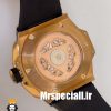ساعت مچی مردانه هابلوت رزگلد فول نگین 020546 Hublot Unico Sang Bleu ll Diamonds