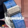 ساعت هابلوت مردانه اتوماتیک بند ابی قاب استیل صفحه ابی 020677 HUBLOT BIG BANG