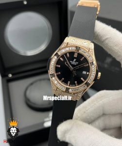 ساعت زنانه هابلوت فول نگین HUBLOT BIG BANG 020347