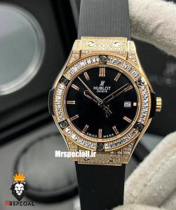 ساعت زنانه هابلوت فول نگین HUBLOT BIG BANG 020347