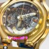 ساعت اینویکتا مردانه مدل سی هانتر کرنوگراف طلایی صفحه قهوه ای INVICTA SEA HUNTER 021005
