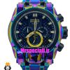 ساعت اینویکتا مردانه دوزمانه کرنوگراف استیل هفت رنگ 0940 INVICTA ZEUS