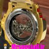 ساعت اینویکتا مردانه اتوماتیک طلایی صفحه شیشه ای اسکلتون 01659 INVICTA Automatic - تصویر 6