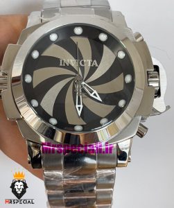 ساعت اینویکتا مردانه مدل مستر المپیا کرنوگراف استیل دو صفحه متفاوت INVICTA Hybrid 021027 