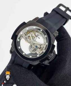ساعت مچی مردانه اینویکتا اتوماتیک صفحه شیشه ای بند رابر مشکی INVICTA 0844