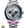 ساعت لونژین مردانه کرنوگراف استیل صفحه سفید LONGINES Conquest 021378