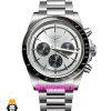 ساعت لونژین مردانه کرنوگراف استیل صفحه سفید LONGINES Conquest 021377