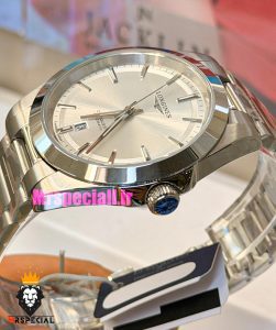 ساعت لونژین مردانه اتوماتیک استیل صفحه نقره ای LONGINES CONQUEST HERITAGE 021491 