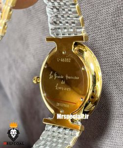 ساعت لونژین مردانه استیل دو رنگ طلایی صفحه مشکی LONGINES 021275 