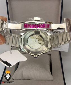 ساعت لونژین مردانه اتوماتیک استیل صفحه نقره ای LONGINES CONQUEST HERITAGE 021491