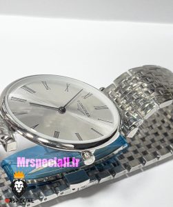 ساعت لونژین مردانه استیل صفحه نقره ای LONGINES 021175 
