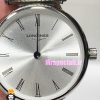 ساعت لونژین زنانه استیل صفحه نقره ای LONGINES 021176