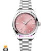 ساعت زنانه امگا سیمستر اتوماتیک استیل صفحه صورتی OMEGA SEAMASTER 01558