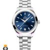 ساعت زنانه امگا سیمستر اتوماتیک استیل صفحه ابی OMEGA SEAMASTER 01557