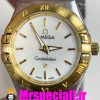 ساعت امگا زنانه مدل کانسلیشن دورنگ طلایی OMEGA constllation 020715