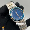 ساعت امگا مردانه مدل کانسلیشن دو رنگ رزگلد صفحه ابی OMEGA Constllation Co-Axial 021214