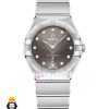 ساعتمچی زنانه امگا کانسلیشن کوارتز استیل صفحه طوسی OMEGA CONSTELLATION 01540