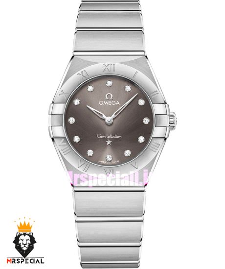 ساعتمچی زنانه امگا کانسلیشن کوارتز استیل صفحه طوسی OMEGA CONSTELLATION 01540