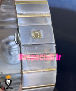 ساعت امگا مردانه مدل کانسلیشن دو رنگ طلایی صفحه سبز OMEGA Constllation 020953
