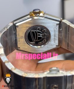 ساعت امگا مردانه مدل کانسلیشن دو رنگ رزگلد صفحه ابی OMEGA Constllation 020952 