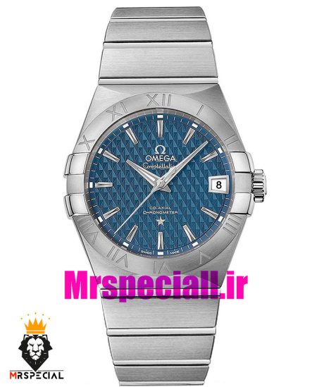 ساعت امگا مردانه مدل کانسلیشن استیل صفحه ابی OMEGA Constllation 020951