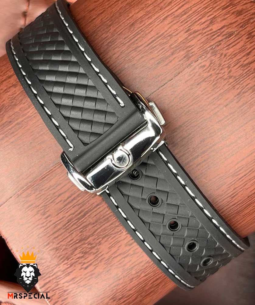 ساعت مچی مردانه امگا سیمستر اتوماتیک بند رابر صفحه مشکی OMEGA SEAMASTER 1458