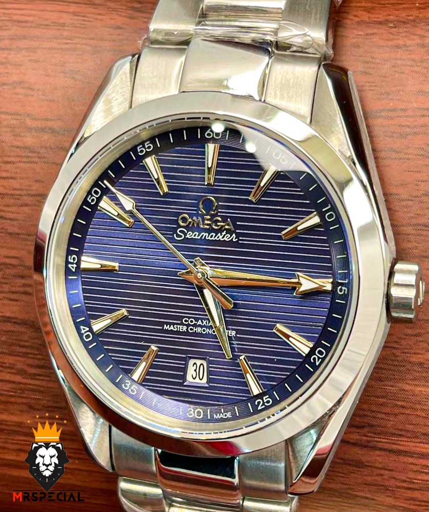 ساعت امگا مردانه مدل سیمستر اتوماتیک استیل صفحه ابی OMEGA SEAMASTER 1475