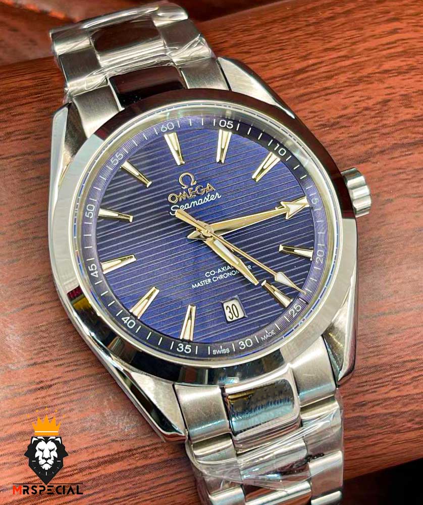 ساعت امگا مردانه مدل سیمستر اتوماتیک استیل صفحه ابی OMEGA SEAMASTER 1475