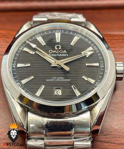 ساعت مچی مردانه امگا سیمستر اتوماتیک استیل صفحه مشکی OMEGA SEAMASTER 1476
