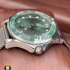 ساعت امگا مردانه مدل سیمستر اتوماتیک بند حصیری صفحه سبز OMEGA SEAMASTER 020983