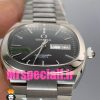 ساعت امگا سیمستر کوارتز استیل صفحه مشکی OMEGA SEAMASTER 020870