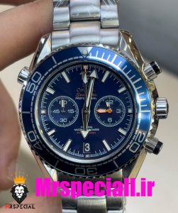 ساعت امگا اسپید مستر کرنوگراف استیل صفحه ابی OMEGA Speedmaster 020789