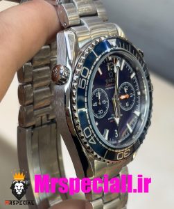 ساعت امگا اسپید مستر کرنوگراف استیل صفحه ابی OMEGA Speedmaster 020789