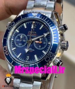 ساعت امگا اسپید مستر کرنوگراف استیل صفحه ابی OMEGA Speedmaster 020789