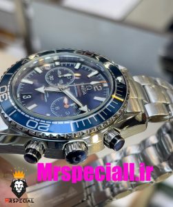 ساعت امگا اسپید مستر کرنوگراف استیل صفحه ابی OMEGA Speedmaster 020789