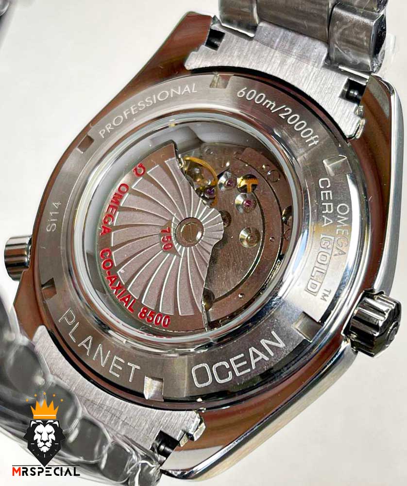 ساعت مچی مردانه امگا سیمستر اتوماتیک استیل صفحه مشکی OMEGA SEAMASTER 01238