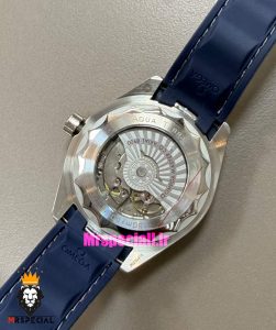 ساعت امگا مردانه مدل سیمستر اتوماتیک بند رابر صفحه ابی OMEGA SEAMASTER 0927