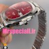 ساعت امگا سیمستر کوارتز استیل صفحه قرمز OMEGA SEAMASTER 020869