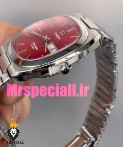 ساعت امگا سیمستر کوارتز استیل صفحه قرمز OMEGA SEAMASTER 020869