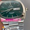 ساعت امگا سیمستر کوارتز استیل صفحه سبز کله غازی OMEGA SEAMASTER 020870
