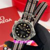 ساعت امگا مردانه سیمستر اتوماتیک بند برزنتی کیفیت مستر OMEGA SEAMASTER 007 020251 - تصویر 2