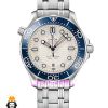 ساعت امگا مردانه مدل سیمستر اتوماتیک بند استیل صفحه سفید OMEGA SEAMASTER 021015