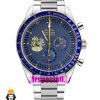 ساعت مردانه امگا اسپید مستر کرنوگراف استیل صفحه ابی OMEGA SPEEDMASTER 1479